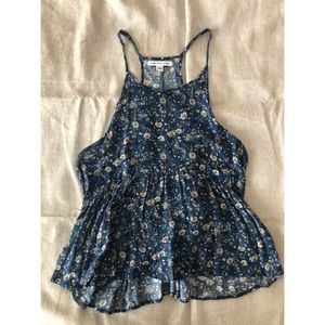 AE Cropped Flowy Racerback Cami